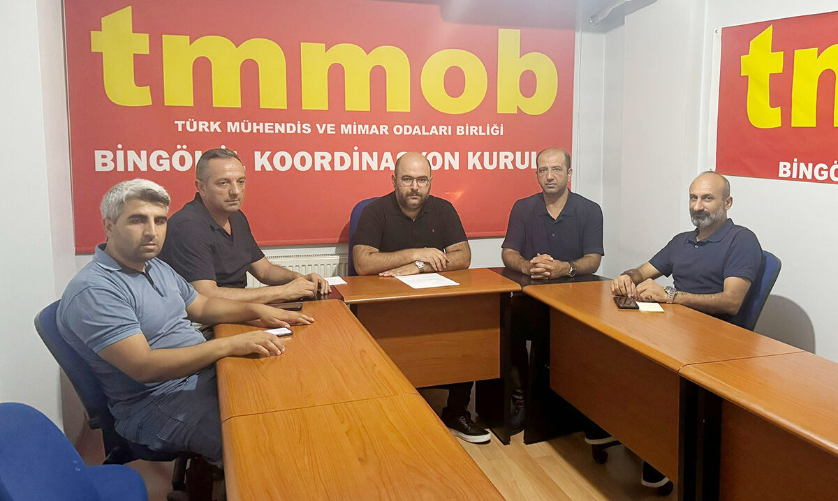 TMMOB İl Koordinasyon Kurulu Sekreteri Canfidal Boldaş