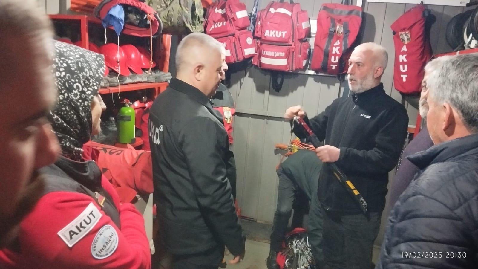Afad Müdürü Akut Zi̇yareti̇1
