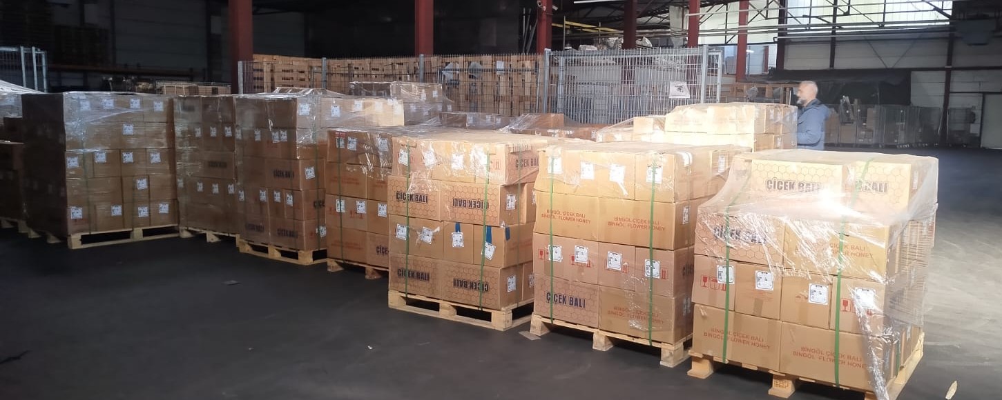 Bi̇ngöl Gümrük Müdürlüğü İlk Bal İhracati Ayhan Elleri (3)