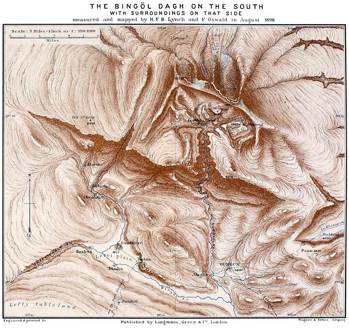 1890’Li Yillarda Bi̇ngöl Dağlari (3)