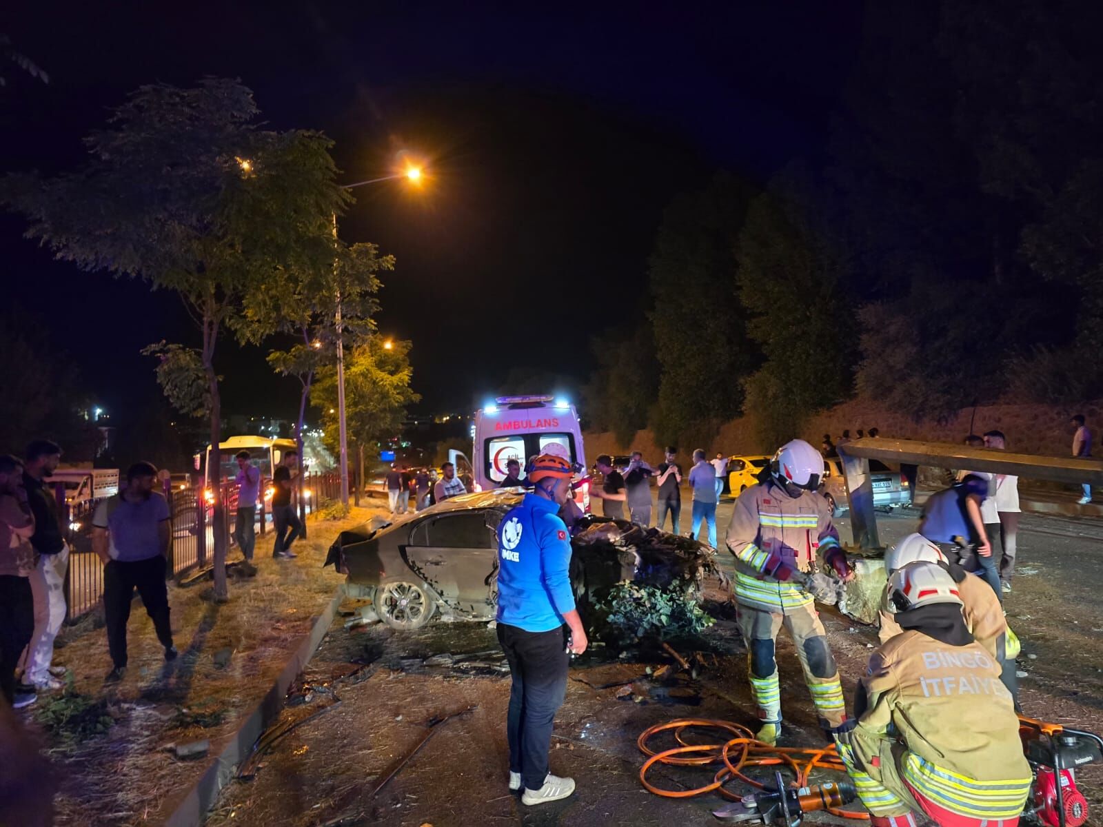 Trafik Kazası 2 Yaralı (1)