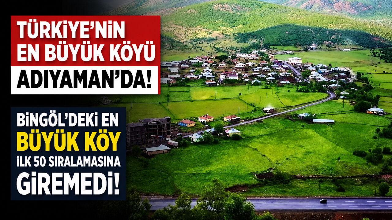 Bingöl’deki En Büyük Köy İlk 50 Sıralamasına Giremedi!