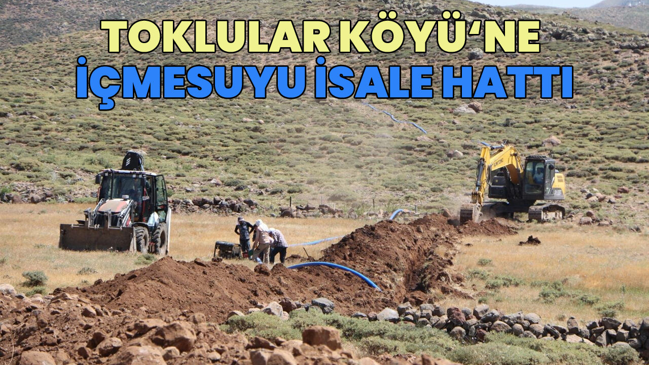 Karlıova’nın Köyüne İçmesuyu Hattı