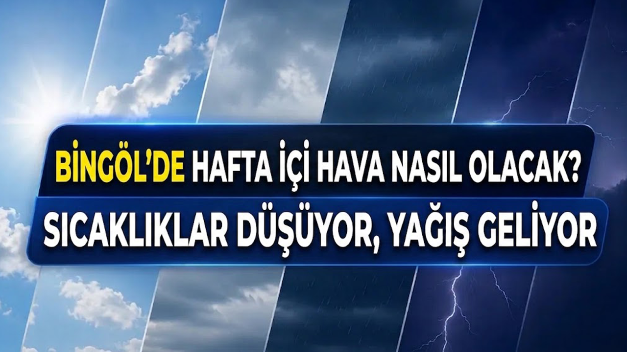 Bingöl’de Hafta İçi Hava Nasıl Olacak?