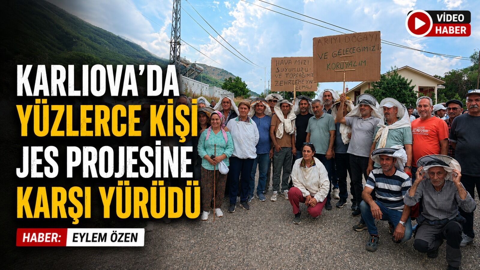 Karlıova’da Yüzlerce Kişi JES Projesine Karşı Yürüdü