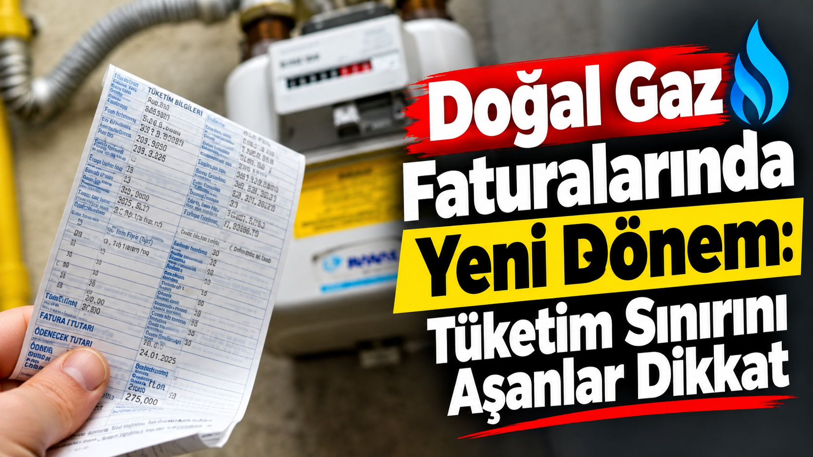 Doğal Gaz Faturalarında Yeni Dönem: Tüketim Sınırını Aşanlar Dikkat