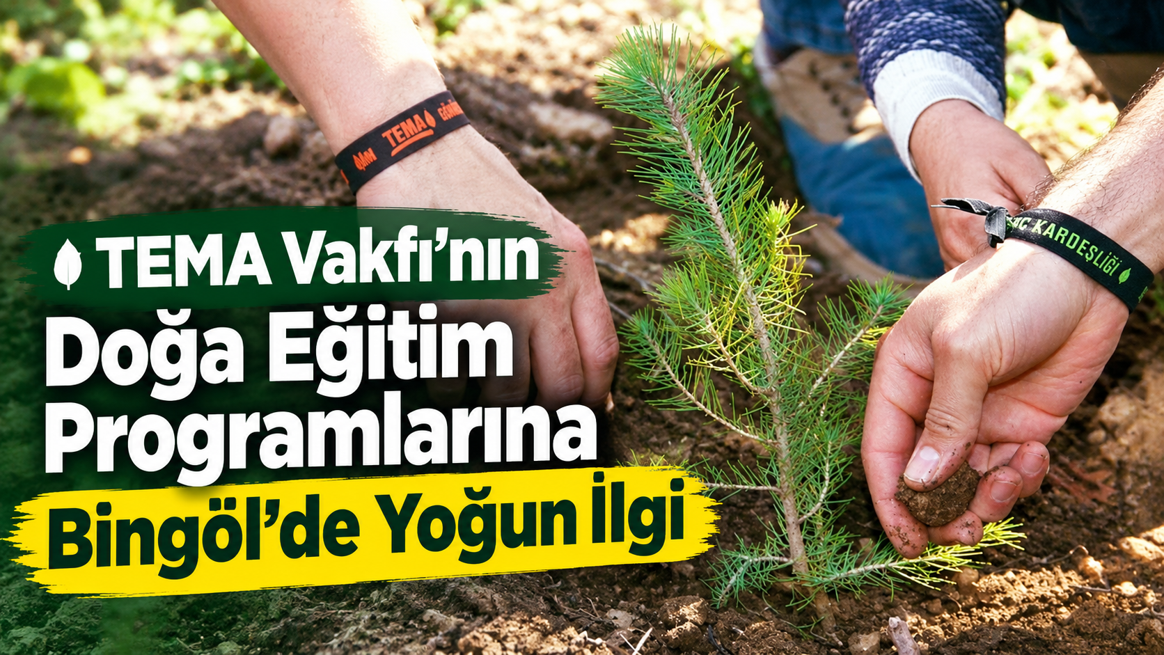 TEMA Vakfı’nın Doğa Eğitim Programlarına Bingöl’de Yoğun İlgi