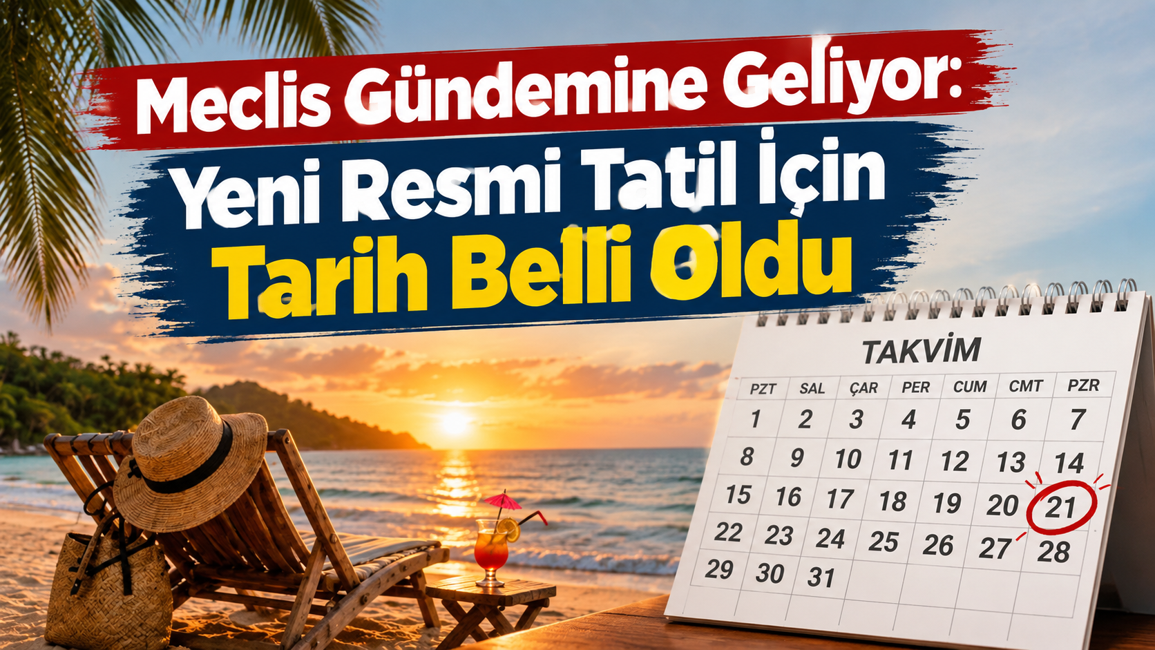 Meclis Gündemine Geliyor: Yeni Resmi Tatil İçin Tarih Belli Oldu