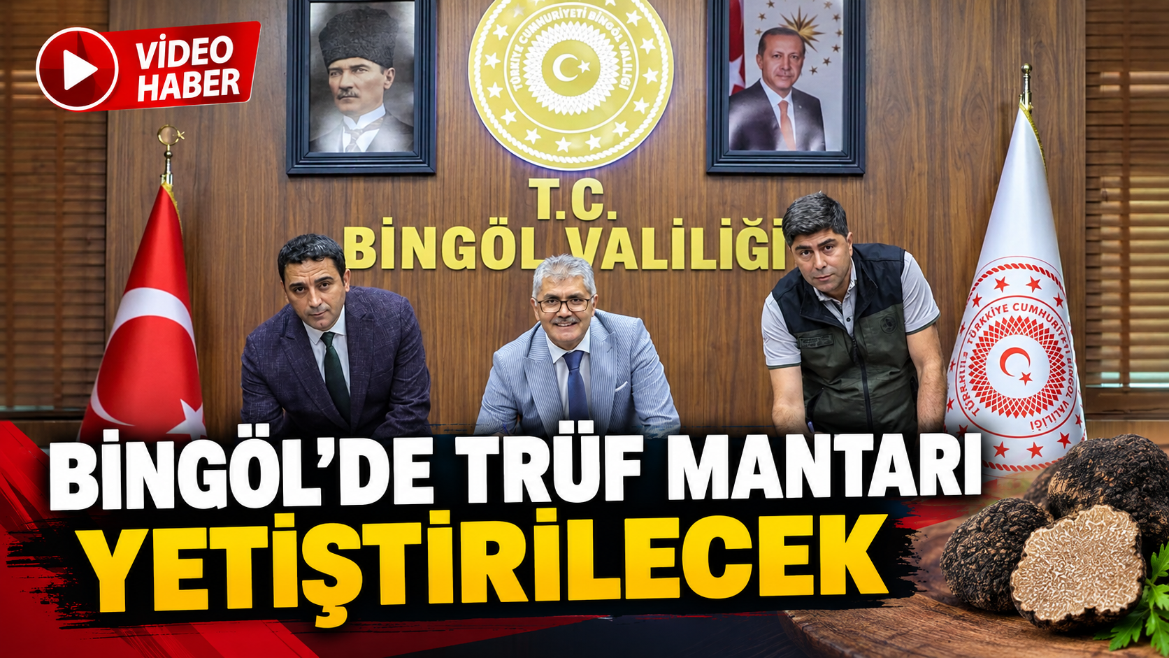 Bingöl’de Trüf Mantarı Yetiştirilecek