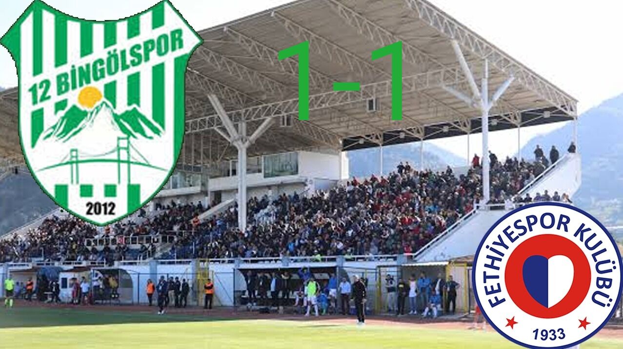12 Bingölspor, Deplasmanda Berabere Kaldı