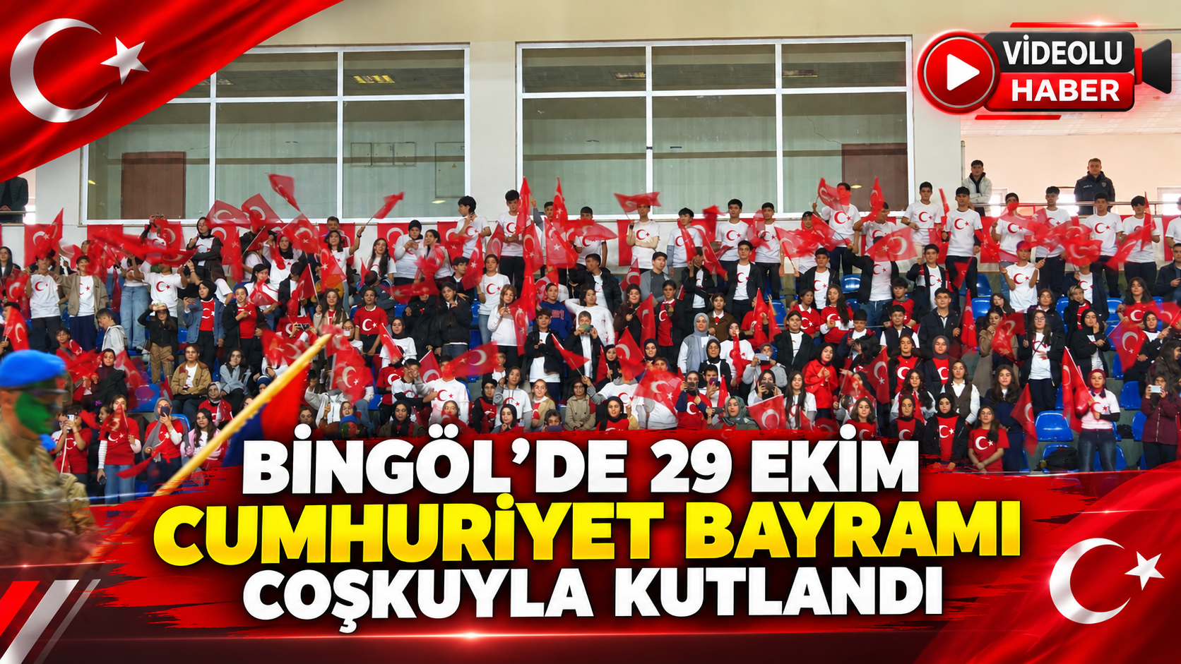 Bingöl’de 29 Ekim Cumhuriyet Bayramı Coşkuyla Kutlandı