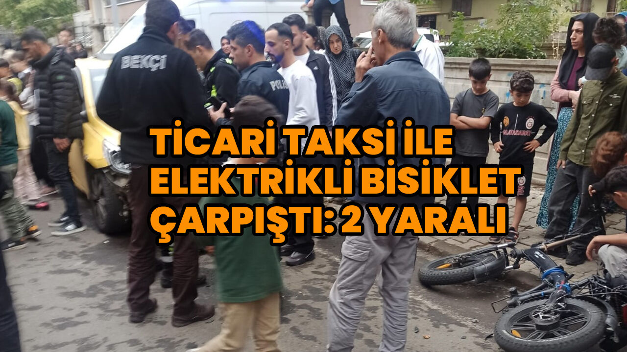 Bingöl'de Otomobil ile Elektrikli Bisiklet Çarpıştı: 2 Yaralı