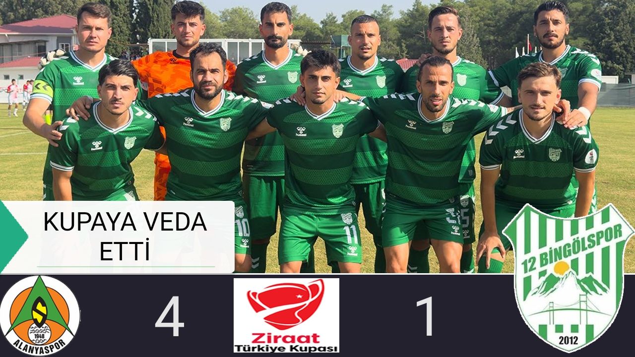 12 Bingölspor, Kupaya Veda Etti