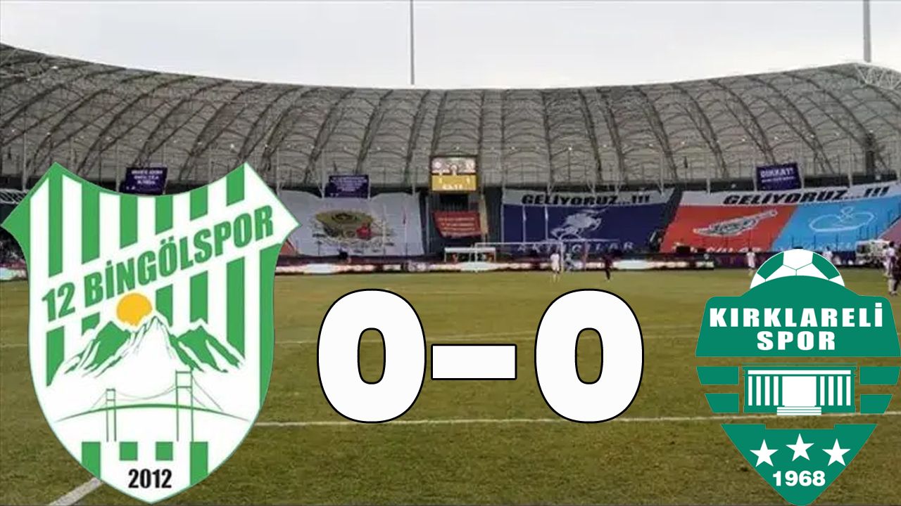 12 Bingölspor, 4. Beraberliğini Aldı