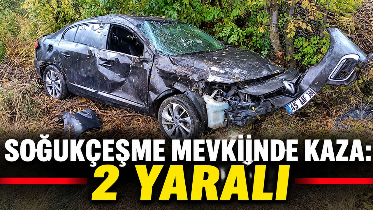 Bingöl'de Otomobil Şarampole Devrildi: 2 Yaralı