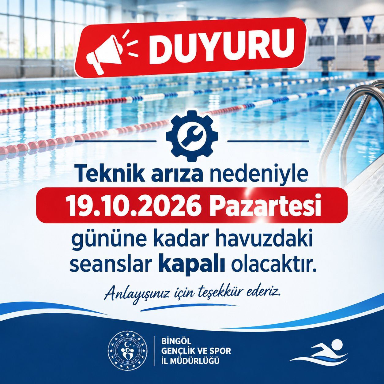 Yarı Olimpik Duyuru