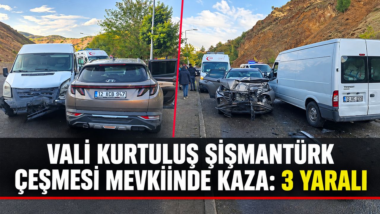 Bingöl’de Yukarı Çapakçur Yolunda Kaza: 3 Yaralı