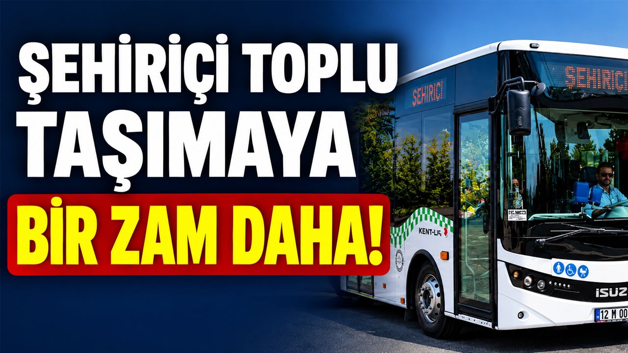Bingöl'de Toplu Taşımaya Zam: 1 Yılda 3 Kez Zamlandı!