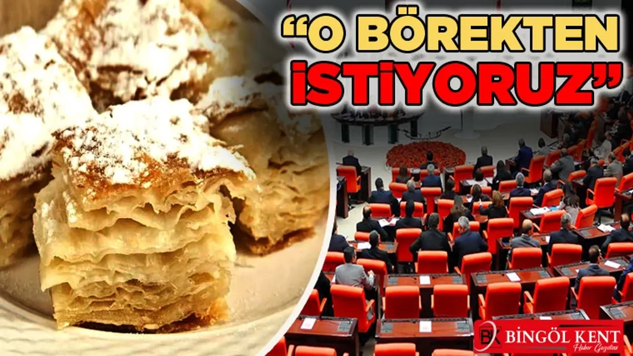 Meclis’te ‘Kürt Böreği’ Polemiği