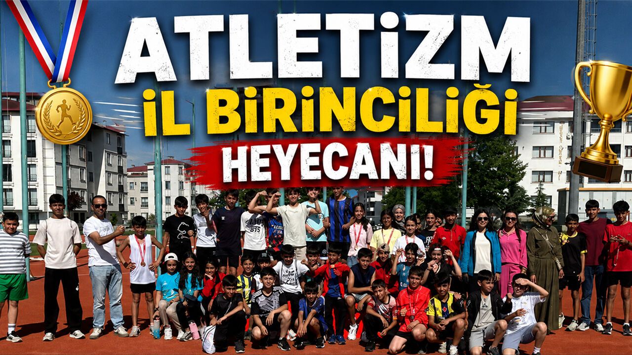 Bingöl’de Atletizm İl Birinciliği Heyecanı
