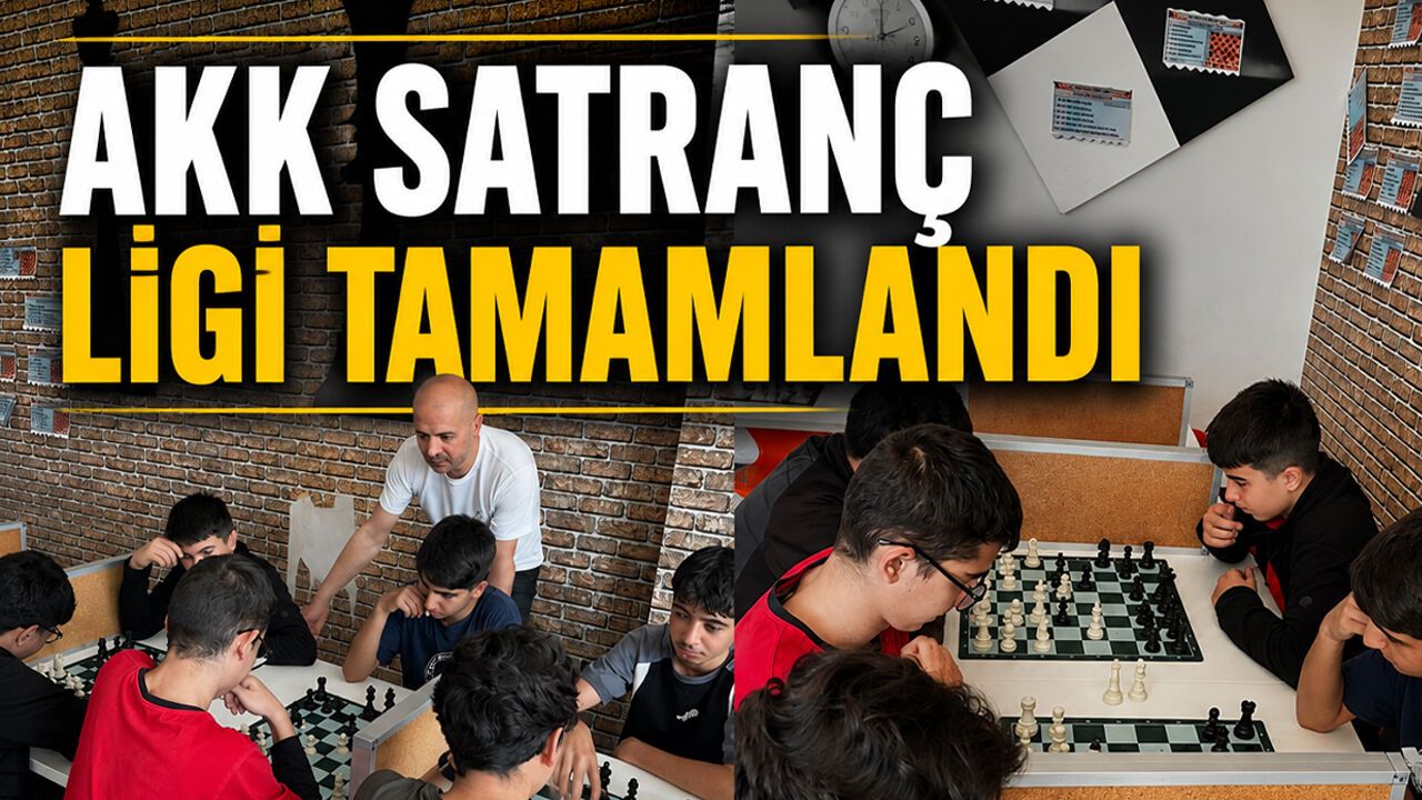 AKK Satranç Ligi Tamamlandı