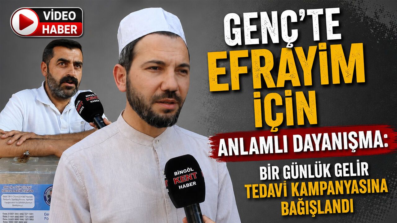 Genç’te Efrayim İçin Anlamlı Dayanışma: Bir Günlük
