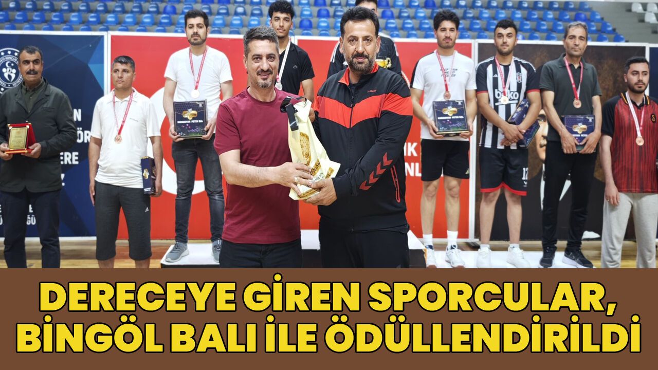 Dereceye Girenler, Bingöl Balı ile Ödüllendirildi!