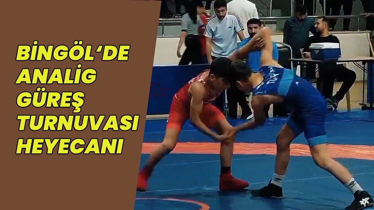 Bingöl’ün Ev Sahipliğinde ANALİG Güreş Grup Müsaba