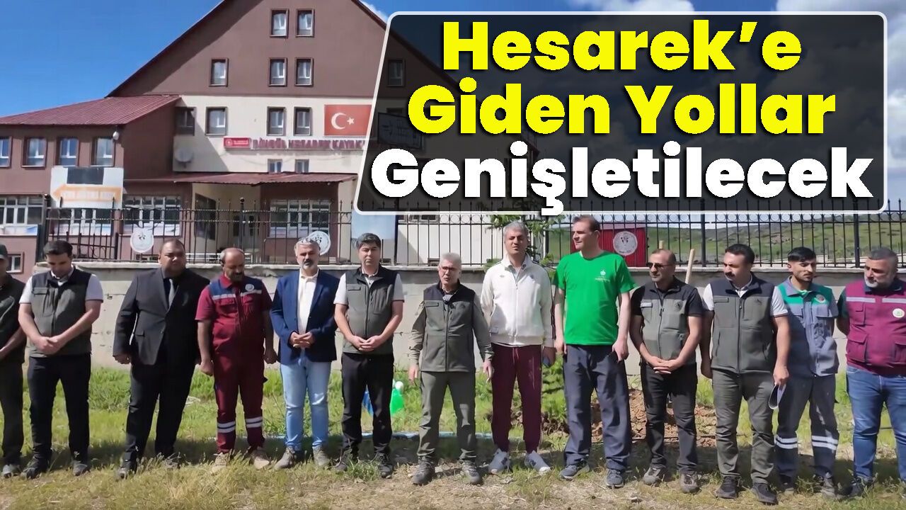 Hesarek’e Giden Yollar Genişletilecek