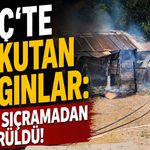 Genç'te Korkutan Yangınlar: Evlere Sıçramadan Söndürüldü!