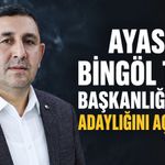 Ayas, Bingöl TSO Başkanlığı İçin Adaylığını Açıkladı