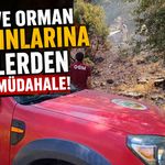 Bingöl'de Korkutan Örtü ve Orman Yangınları
