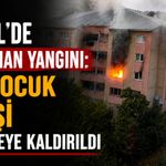 Bingöl’de Apartman Yangını: 3’ü Çocuk 9 Kişi Hastaneye Kaldırıldı