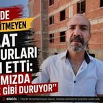 Bingöl’de 6 Yıldır Bitmeyen İnşaat Mağdurları İsyan Etti: “Arkamızda Cenaze Gibi Duruyor”