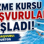 Bingöl'de Yüzme Kursu için Başvurular Başladı!