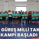 Bingöl’de U13 Kadınlar Güreş Milli Takım Kampı