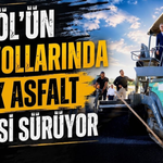 Bingöl’ün Köy Yollarında Sıcak Asfalt Mesaisi Sürüyor