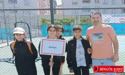 Bingöl Kız Takımı, Açık Tenis'te çeyrek finalde