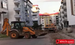 Bingöl Belediyesi’nin altyapı çalışması