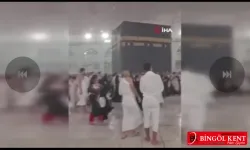 Kabe’de şiddetli yağış ve fırtına