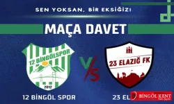 12 Bingölspor: 1 - 23 Elazığ FK : 2