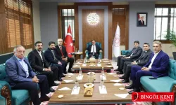 Berdibek ve Korkutata kurumları ziyaret etti