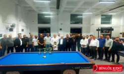 Bingöl'de Bilardo Turnuvası Sona Erdi