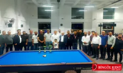 Bingöl'de Bilardo Turnuvası tamamlandı