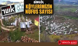 BİNGÖL’ÜN KÖY KÖY NÜFUS VERİLERİ