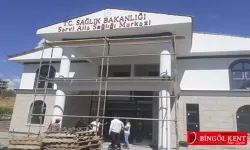 Sağlık tesisi inşaatlarını inceledi