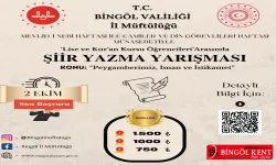 Şiir yarışması için başvurular başladı