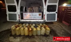 Ağrı’da 504 litre kaçak yakıt ele geçirildi