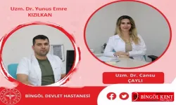 Bingöl Devlet Hastanesi’ne 2 doktor