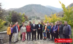 Bingöl Peri Vadisi’nde doğa yürüyüşü